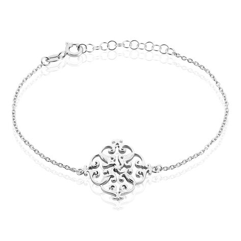 Bracelet Raelene Argent Blanc - Bracelets chaînes Femme | Marc Orian