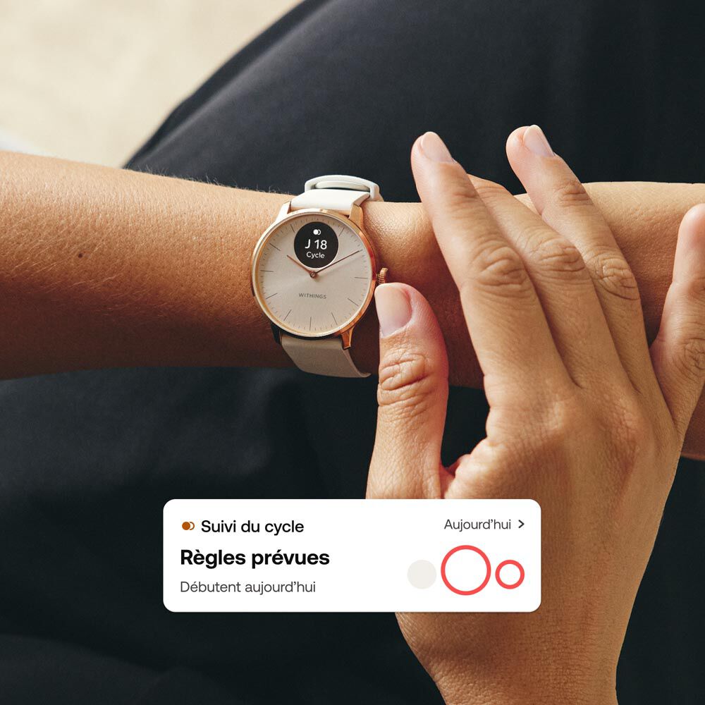 Montre Connectée Withings Scanwatch Light - Montres connectées Femme | Marc Orian