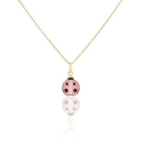 Collier Helidie Coccinelle Or Jaune - Colliers avec pierres Enfant | Marc Orian