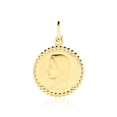 Pendentif Marie Or Jaune - Médailles et médaillons Famille | Marc Orian