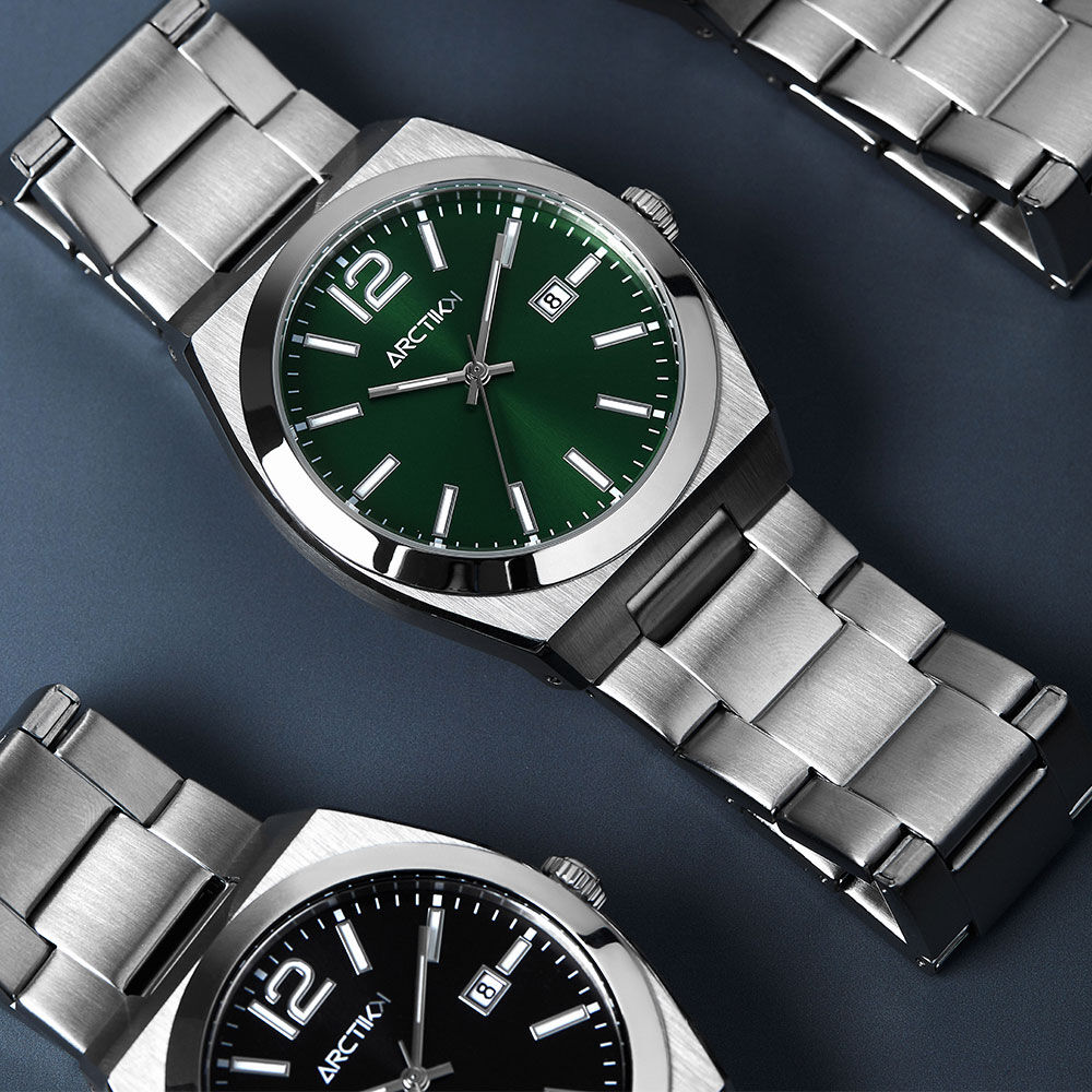Montre Arctik Onde Vert - Fête des pères Homme | Marc Orian
