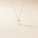 Pendentif Lettre T Or Jaune Oxyde - Pendentifs Famille | Marc Orian