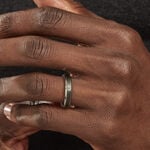 Alliance Mattias Titane Blanc - Alliances personnalis&eacute;es Unisex | Marc Orian