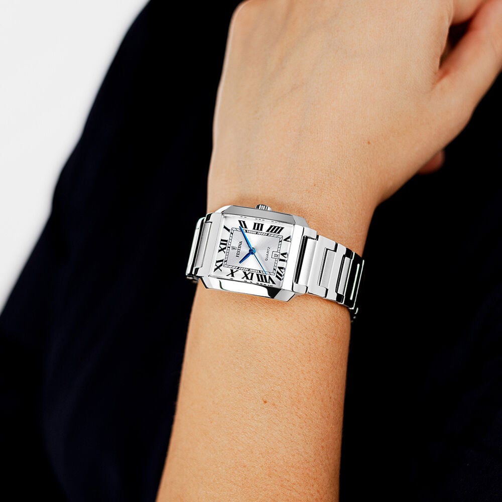 Montre Festina On The Square Blanc - Montres étanches Femme | Marc Orian