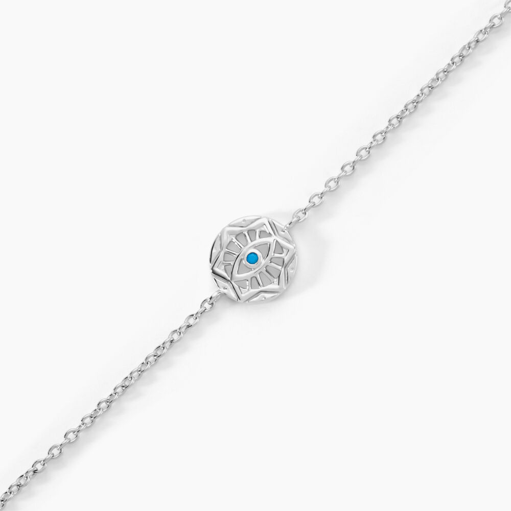 Bracelet Trivia Argent Blanc Oxyde De Zirconium - Bracelets chaînes Femme | Marc Orian