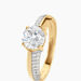 Bague Solitaire Messine Or Jaune Oxyde De Zirconium - Solitaires Femme | Marc Orian