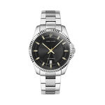 Montre Pierre Lannier Lannier Metropolitain 40 Noir - Montres &eacute;tanches Homme | Marc Orian