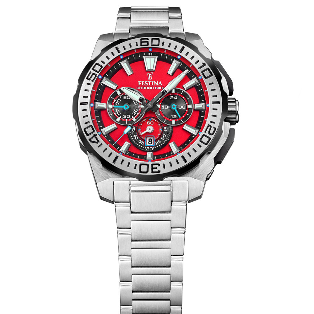 Montre Festina Chrono Bike 2 Rouge - Montres &eacute;tanches Homme | Marc Orian