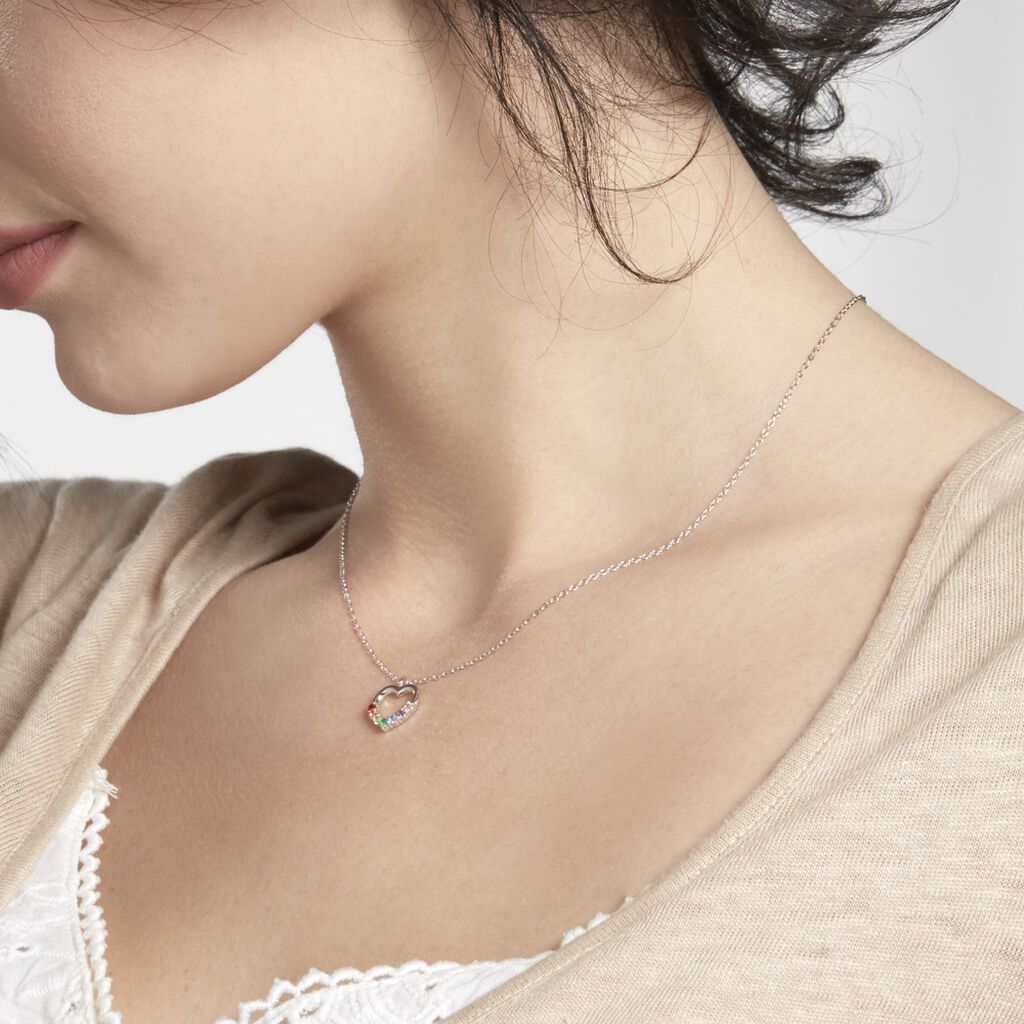 Collier Argent Hebert Oxydes De Zirconium - Colliers Femme | Marc Orian