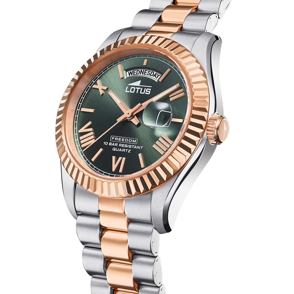 Montre Lotus Freedom Collection Vert - Montres &eacute;tanches Homme | Marc Orian