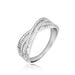 Bague Sharise Argent Blanc Oxyde De Zirconium - Bijoux fantaisie Femme | Marc Orian