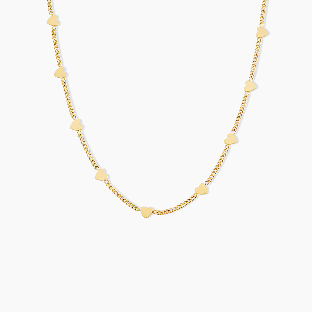 Collier Eva Acier Jaune - Colliers fantaisie Femme | Marc Orian