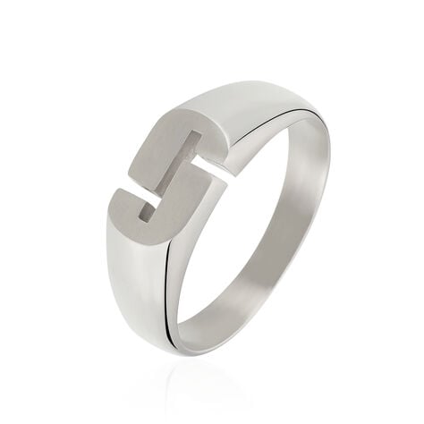 Bague Jourdan Jok Acier Blanc - Bijoux fantaisie Homme | Marc Orian