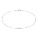 Bracelet Jonc Rosalin Blanc Diamant Blanc - Bracelets chaînes Femme | Marc Orian