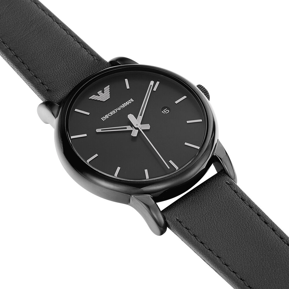 Montre Emporio Armani Noir - Montres classiques Homme | Marc Orian