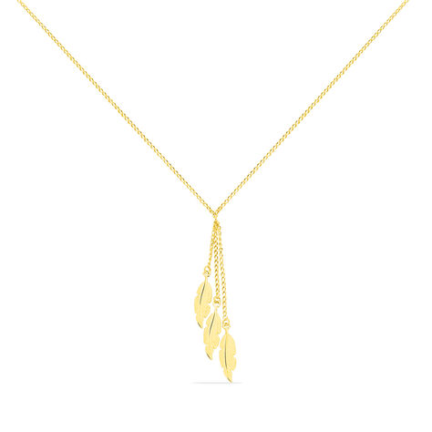Collier Feuilles Triples Or Jaune - Colliers Femme | Marc Orian