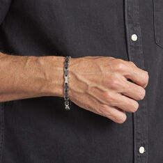 Bracelet Janey Acier Bicolore - Bracelets chaînes Homme | Marc Orian