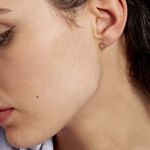 Boucles D'oreilles Puces Alphonsine Etoile De Mer Or Jaune - Puces Femme | Marc Orian