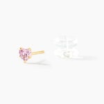 Boucles D'oreilles Puces Daria Or Jaune Oxyde - Puces Femme | Marc Orian