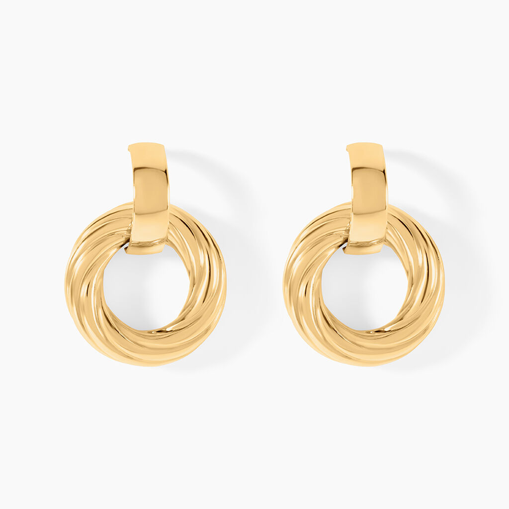 Boucles D'Oreilles Pendantes Jamesina Or Jaune - Pendantes Femme | Marc Orian
