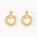 Boucles D'Oreilles Pendantes Jamesina Or Jaune - Pendantes Femme | Marc Orian