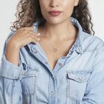 Collier Elanda Argent Rose Oxyde De Zirconium - Colliers avec pierres Femme | Marc Orian