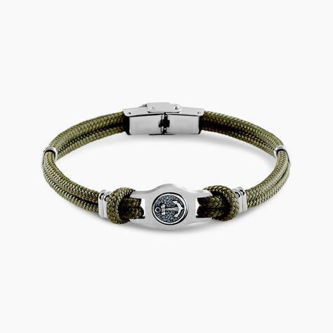 Bracelet Kendrick Acier Blanc - Bracelets cordons Homme | Marc Orian