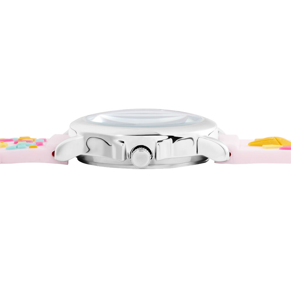 Montre Upp Fuzzy Rose Et Blanc - Montres &eacute;tanches Enfant | Marc Orian