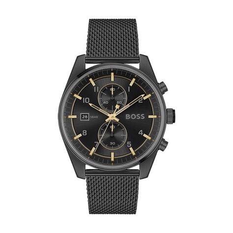 Montre Boss Skytraveller Noir - Montres &eacute;tanches Homme | Marc Orian