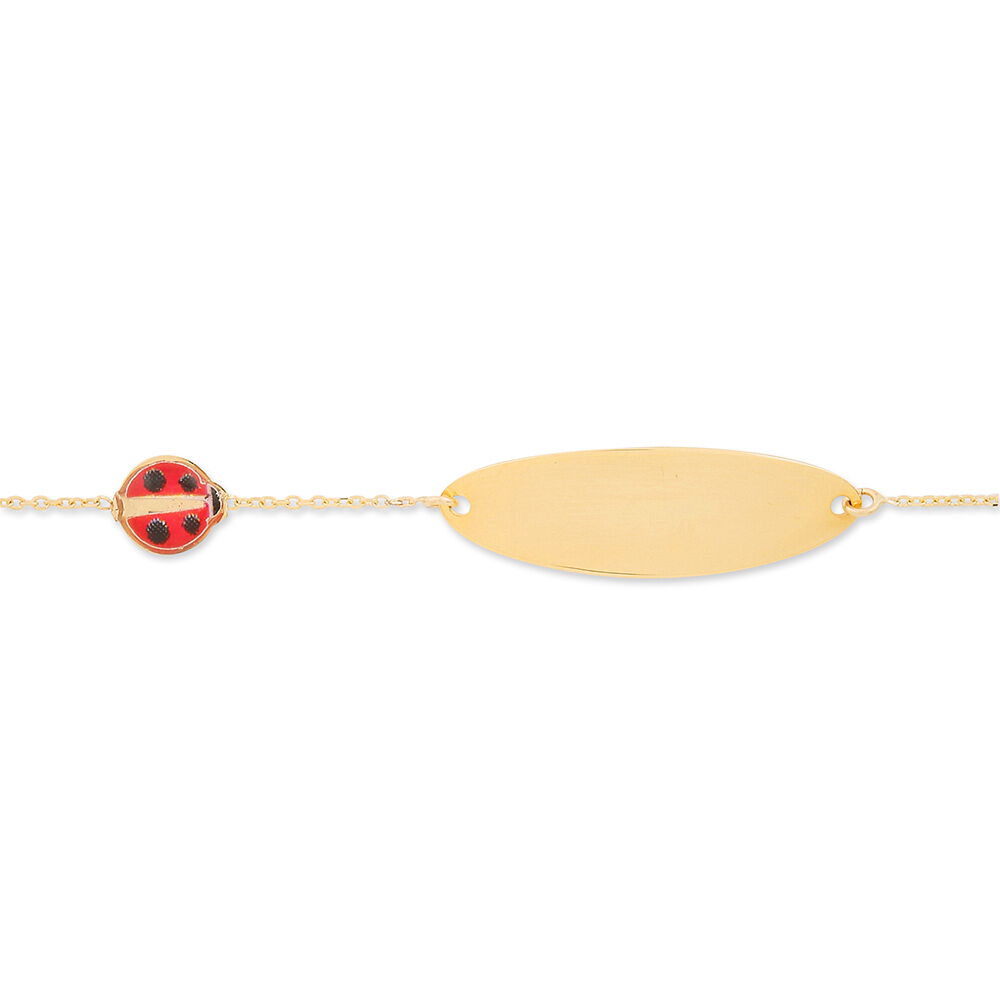 Bracelet Identitée Marcel Or Jaune - Gourmettes Enfant | Marc Orian