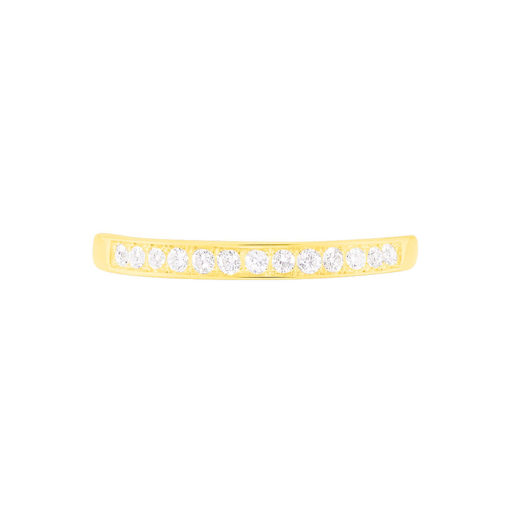 Alliance Giulia Or Jaune Diamant - Alliances duo Femme | Marc Orian