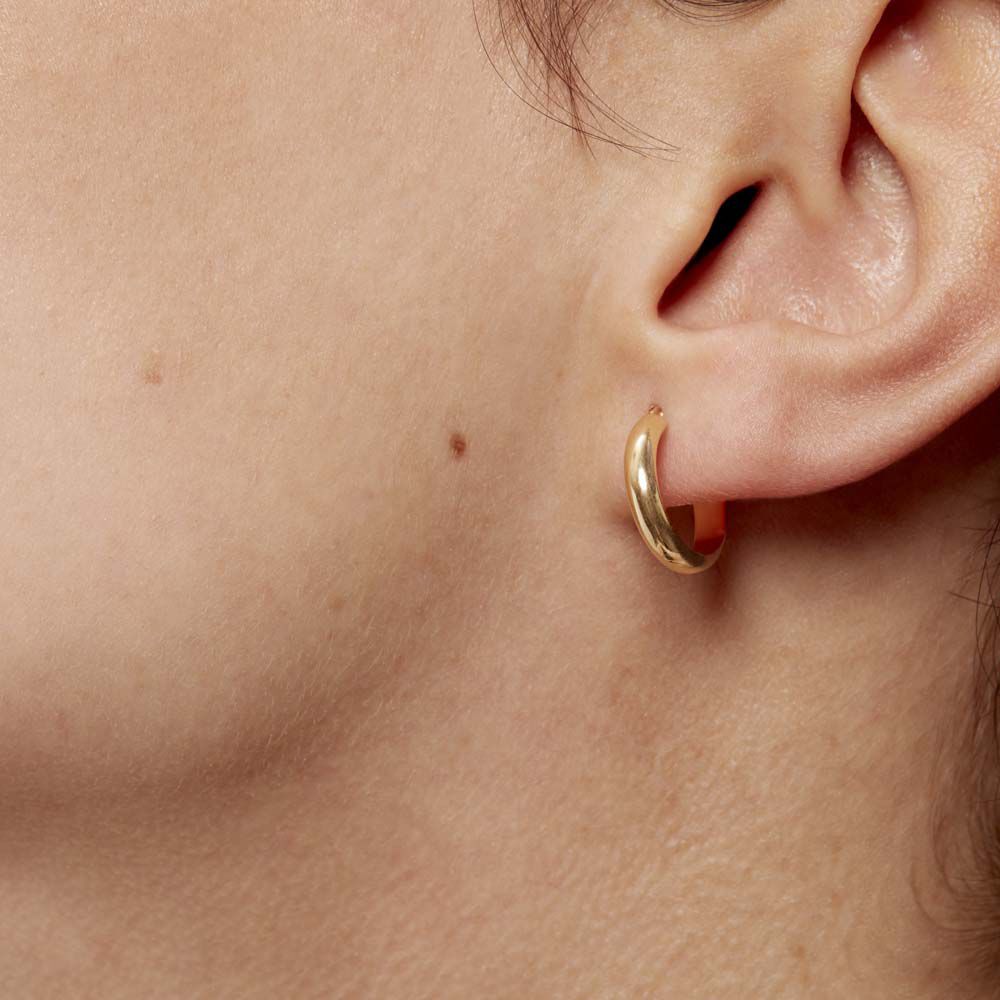 Créoles Shalana Or Jaune - Créoles Femme | Marc Orian