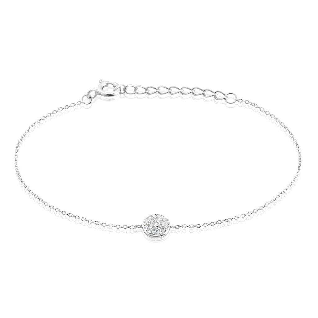 Bracelet Argent Victorin Oxydes De Zirconium - Bracelets Medailles Femme | Marc Orian