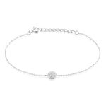 Bracelet Argent Victorin Oxydes De Zirconium - Bracelets Medailles Femme | Marc Orian