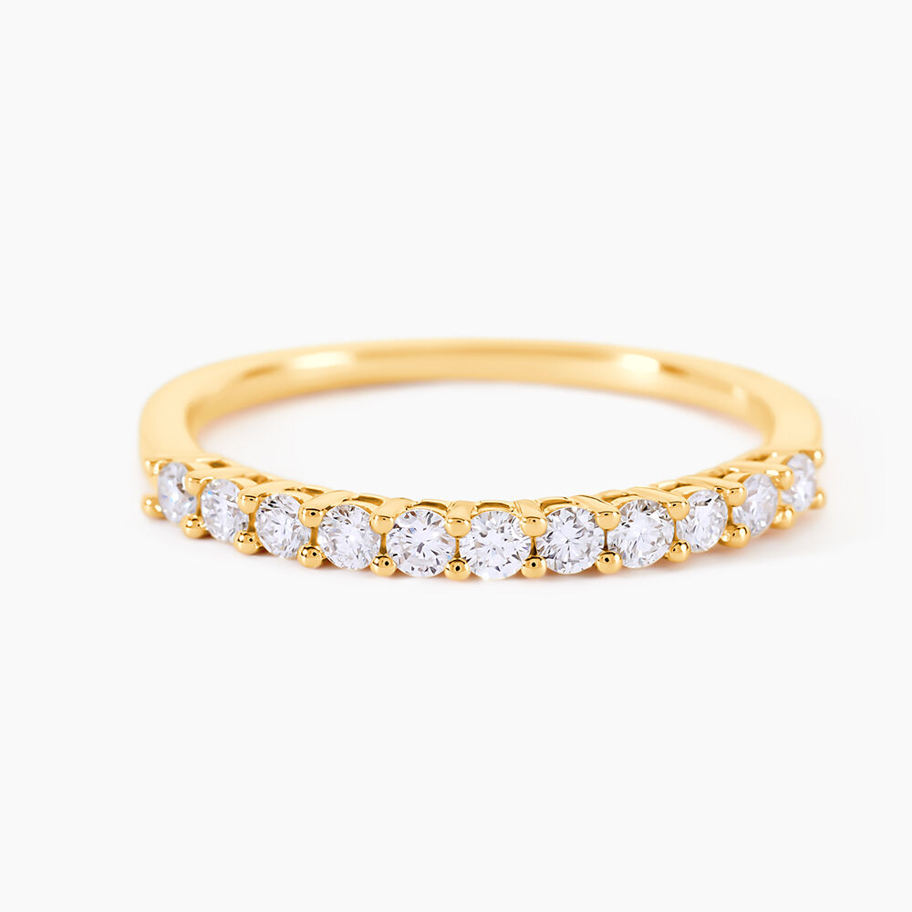 Alliance 1090 Or Jaune Diamant - Alliances duo Femme | Marc Orian