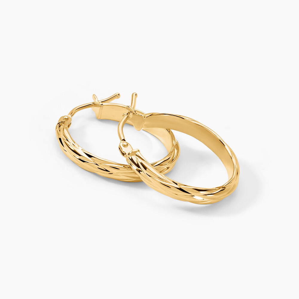 Cr&eacute;oles Ananas Or Jaune - Cr&eacute;oles Femme | Marc Orian