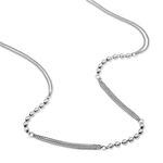 Collier Melodie Argent Blanc - Colliers fantaisie Femme | Marc Orian