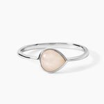 Bague Tao Argent Blanc Quartz - Bijoux fantaisie Femme | Marc Orian
