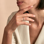 Bague Smina Or Blanc Diamant - Parures de mariage Femme | Marc Orian