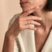 Bague Smina Or Blanc Diamant - Bagues pierres précieuses Femme | Marc Orian