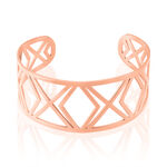 Bracelet Jonc Graphik Line Acier Blanc - Bijoux fantaisie Femme | Marc Orian