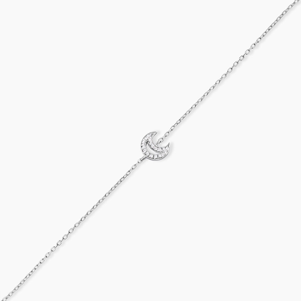 Bracelet Philine Argent Blanc Oxyde De Zirconium - Bracelets chaînes Femme | Marc Orian