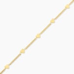 Bracelet Eva Acier Jaune - Bracelets cha&icirc;nes Femme | Marc Orian