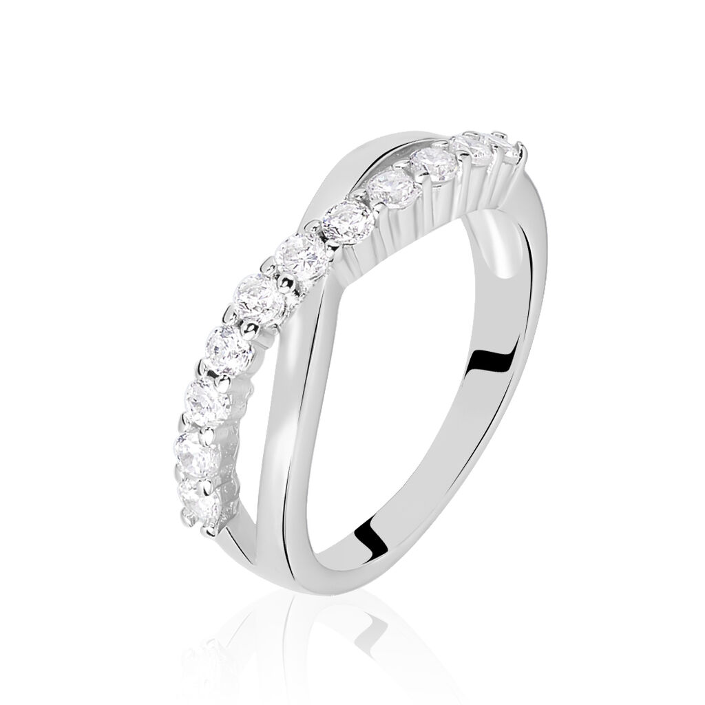 Bague Elorie Argent Oxyde De Zirconium - Bijoux fantaisie Femme | Marc Orian
