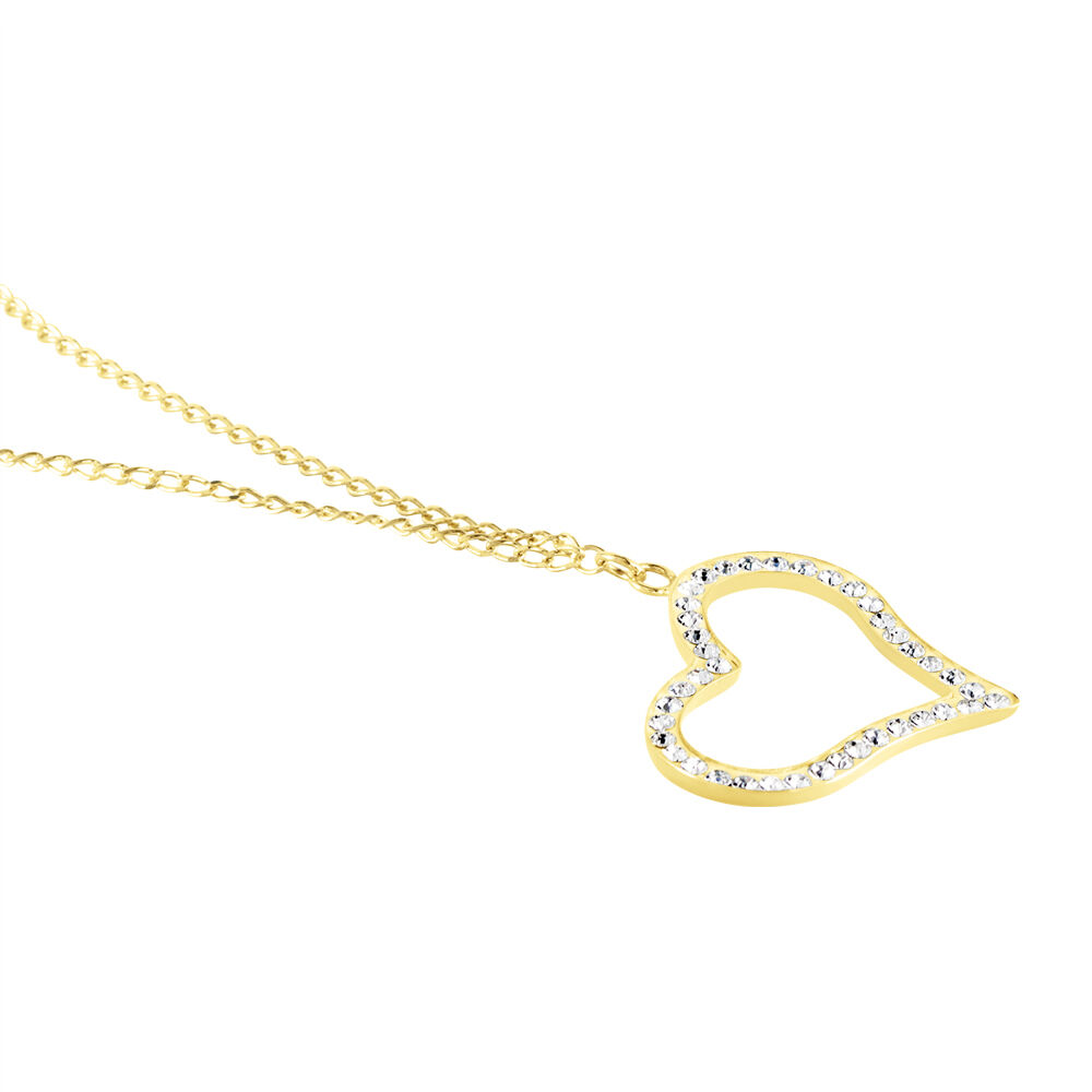 Collier Sallie Or Jaune Strass - Colliers avec pierres Femme | Marc Orian