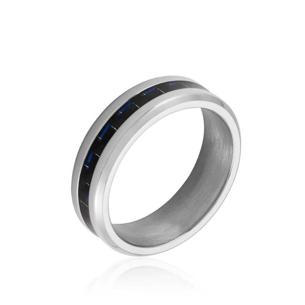 Bague Phebus Him Acier Blanc - Bagues grosses Homme | Marc Orian