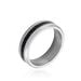 Bague Phebus Him Acier Blanc - Bagues grosses Homme | Marc Orian