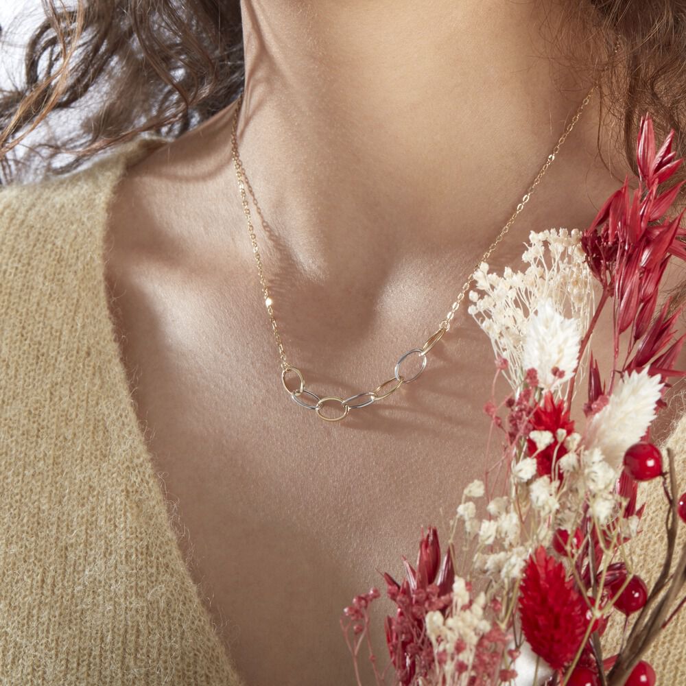 Collier Lucette Or Bicolore - Colliers Femme | Marc Orian