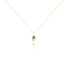 Collier Sagesse Or Jaune Emeraude Et Diamant - Colliers Femme | Marc Orian