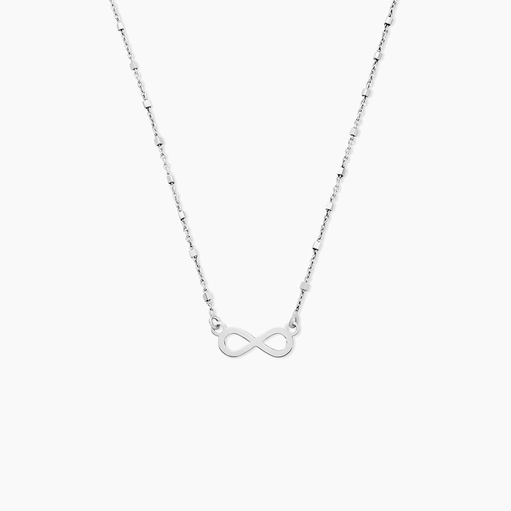 Collier Zelee Argent Blanc - Colliers fantaisie Femme | Marc Orian